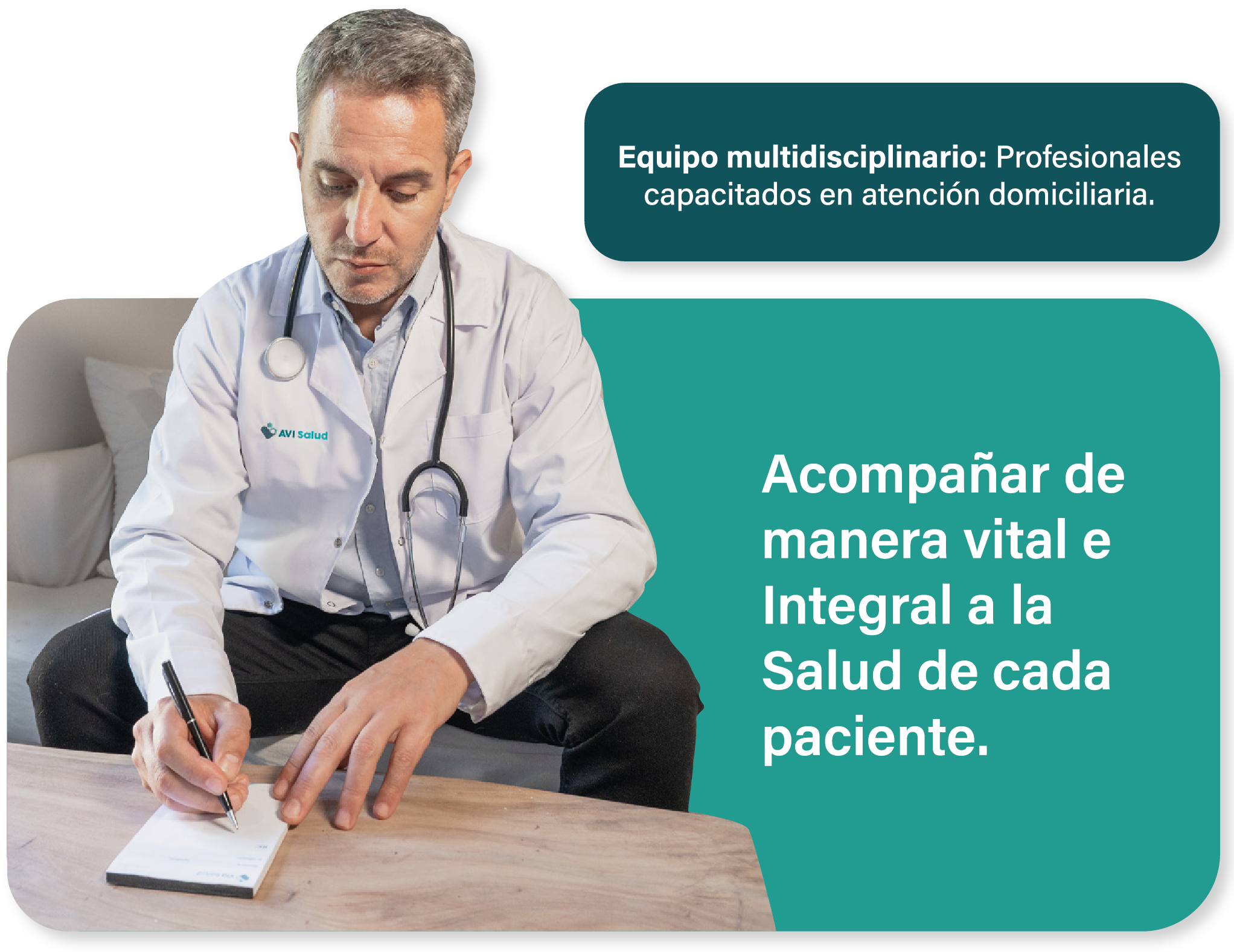 Doctor en consultorio